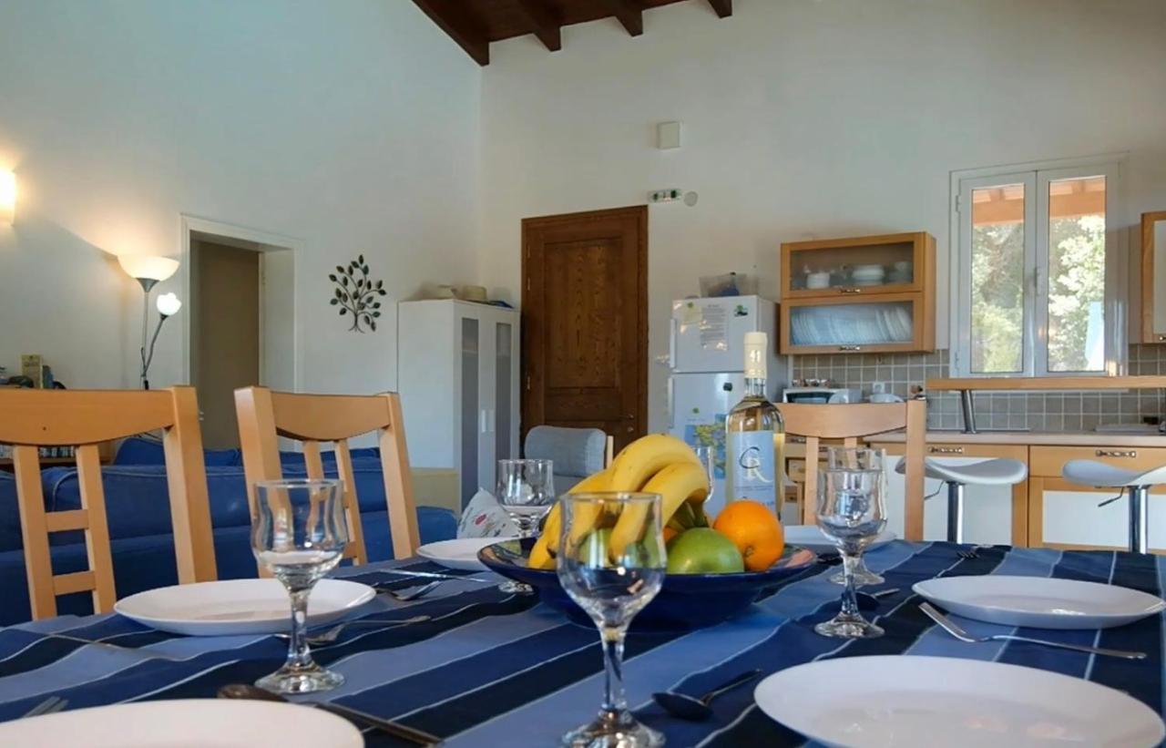 Gastouri Villa Pascalia With Heated Pool In October And Views 아킬레이온 외부 사진